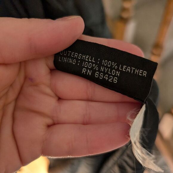 Vintage 80s Genuine Leather Traditional Trends 3X Coat Jacket - Picture 8 of 16